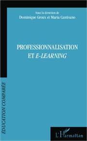 Cover von Professionnalisation et e-learning