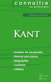 Cover von Comprendre Kant (analyse complète de sa pensée)