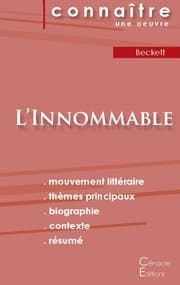 Cover von Fiche de lecture L'Innommable de Samuel Beckett (Analyse littéraire de référence et résumé complet)