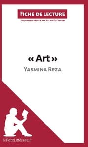 Cover von Art de Yasmina Reza (Fiche de lecture)