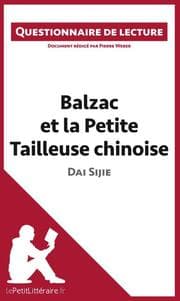Cover von Balzac et la Petite Tailleuse chinoise de Dai Sijie