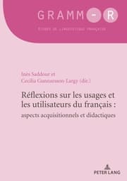 Cover von Réflexions sur les usages et les utilisateurs du français : aspects acquisitionnels et didactiques
