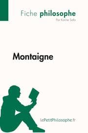 Cover von Montaigne (Fiche philosophe)