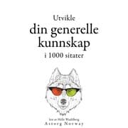 Cover von Utvikle din generelle kunnskap i 1000 sitater