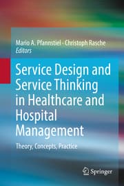 Cover von Service Design and Service Thinking in Healthcare and Hospital Management