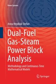 Cover von Dual-Fuel Gas-Steam Power Block Analysis