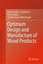 Cover von Optimum Design and Manufacture of Wood Products