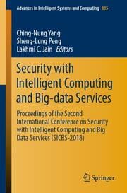 Cover von Security with Intelligent Computing and Big-data Services