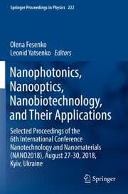 Cover von Nanophotonics, Nanooptics, Nanobiotechnology, and Their Applications
