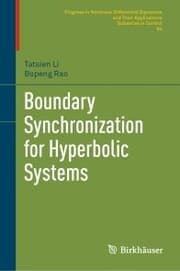 Cover von Boundary Synchronization for Hyperbolic Systems