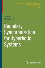 Cover von Boundary Synchronization for Hyperbolic Systems