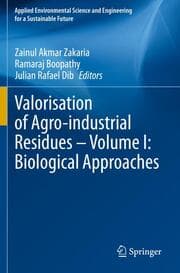 Cover von Valorisation of Agro-industrial Residues - Volume I: Biological Approaches