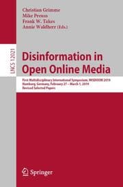 Cover von Disinformation in Open Online Media