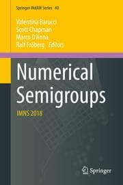 Cover von Numerical Semigroups