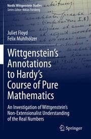 Cover von Wittgensteins Annotations to Hardys Course of Pure Mathematics