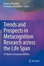 Cover von Trends and Prospects in Metacognition Research across the Life Span