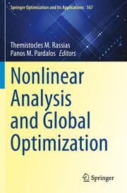 Cover von Nonlinear Analysis and Global Optimization