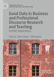 Cover von Good Data in Business and Professional Discourse Research and Teaching