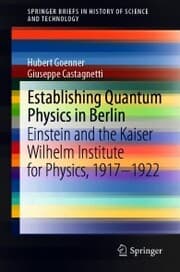 Cover von Establishing Quantum Physics in Berlin