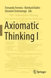 Cover von Axiomatic Thinking I