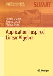 Cover von Application-Inspired Linear Algebra