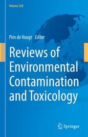 Cover von Reviews of Environmental Contamination and Toxicology Volume 258