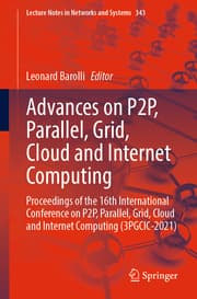 Cover von Advances on P2P, Parallel, Grid, Cloud and Internet Computing