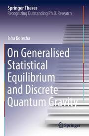 Cover von On Generalised Statistical Equilibrium and Discrete Quantum Gravity