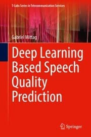 Cover von Deep Learning Based Speech Quality Prediction