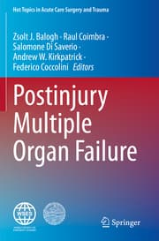 Cover von Postinjury Multiple Organ Failure