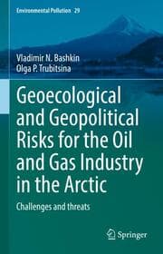 Cover von Geoecological and Geopolitical Risks for the Oil and Gas Industry in the Arctic