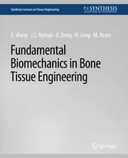 Cover von Fundamental Biomechanics in Bone Tissue Engineering