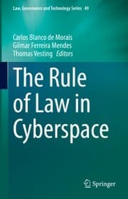 Cover von The Rule of Law in Cyberspace