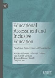 Cover von Educational Assessment and Inclusive Education