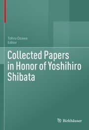 Cover von Collected Papers in Honor of Yoshihiro Shibata