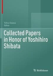 Cover von Collected Papers in Honor of Yoshihiro Shibata