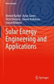 Cover von Solar Energy Engineering and Applications