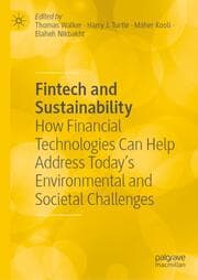 Cover von Fintech and Sustainability