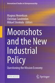 Cover von Moonshots and the New Industrial Policy