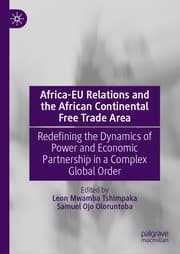 Cover von Africa-EU Relations and the African Continental Free Trade Area