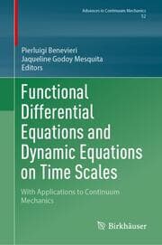 Cover von Functional Differential Equations and Dynamic Equations on Time Scales