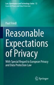 Cover von Reasonable Expectations of Privacy