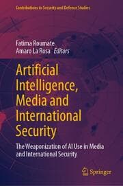 Cover von Artificial Intelligence, Media and International Security