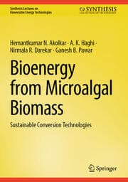 Cover von Bioenergy from Microalgal Biomass