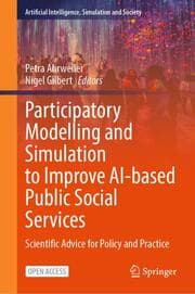 Cover von Participatory Modelling and Simulation to Improve AI-based Public Social Services