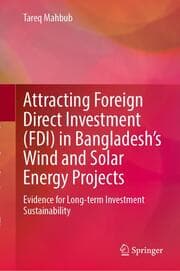 Cover von Attracting Foreign Direct Investment (FDI) in Bangladeshs Wind and Solar Energy Projects