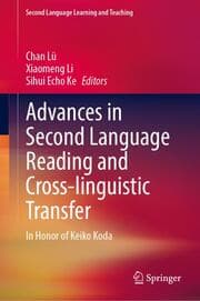 Cover von Advances in Second Language Reading and Cross-linguistic Transfer