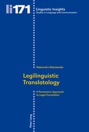 Cover von Legilinguistic Translatology
