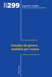 Cover von Estudios de género asistidos por corpus