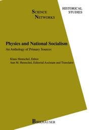 Cover von Physics and National Socialism